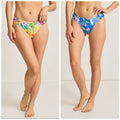 TOMMY BAHAMA Isola Vita Reversible Hipster Bikini Bottom XL Blue Yellow NWT