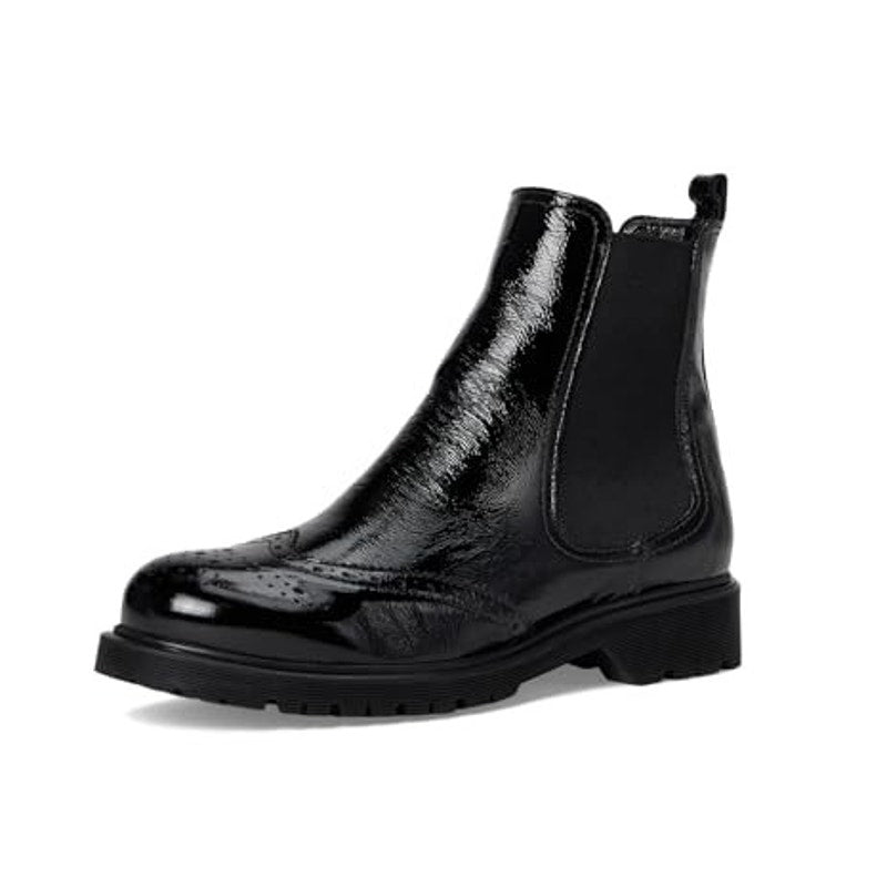 La Canadienne Womens Haley Chelsea Boots Size 8 EU 38.5 Black Leather NWOB