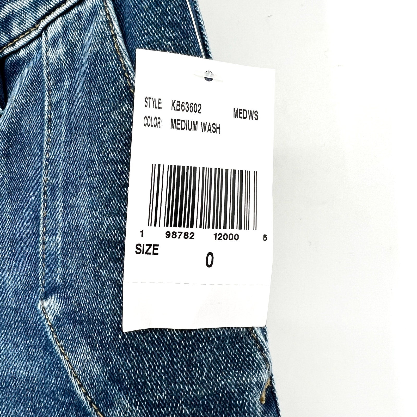 KUT FROM THE KLOTH Women's Ashton Barrel Leg Jeans Size 0 Blue Medium Wash NWT