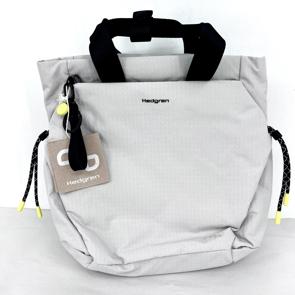 HEDGREN Norio Backpack 2 Handles Bag Small Vaporous Grey Tote NWT