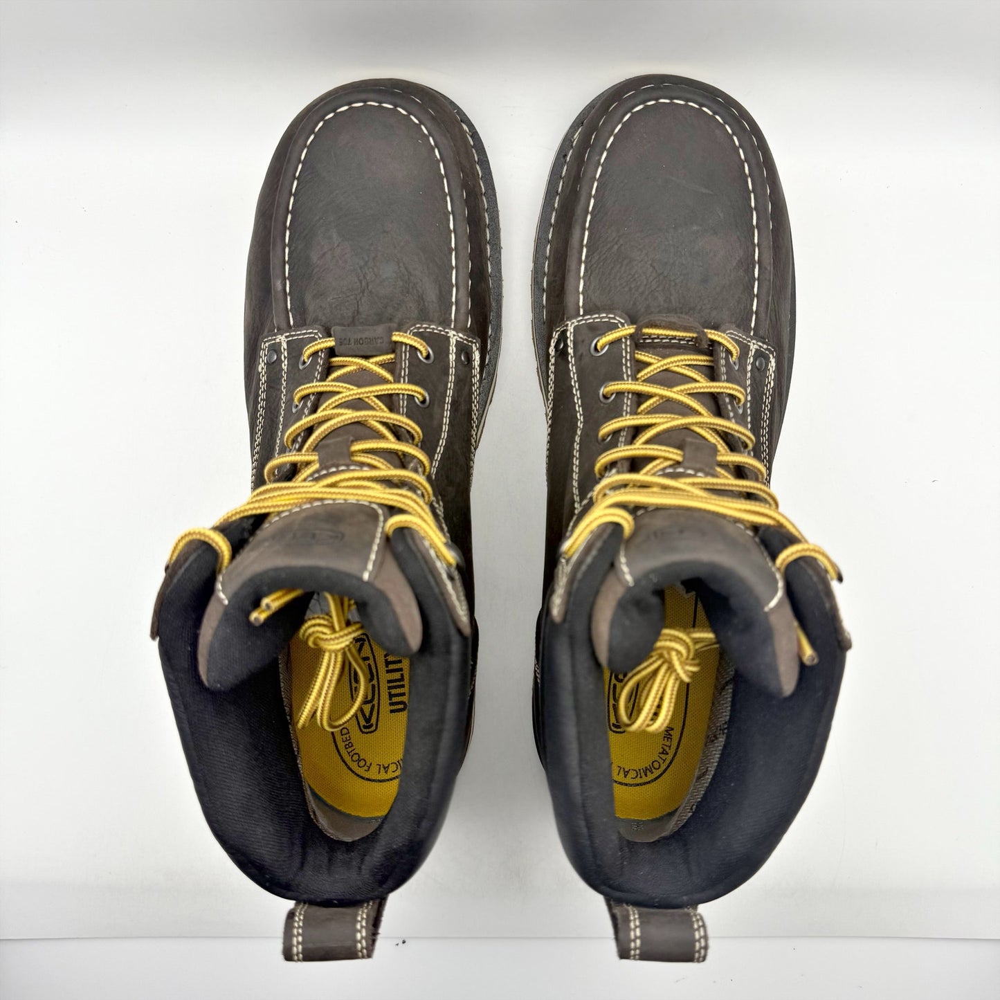 Keen Mens Cincinnati 6" Work Boot US 15 Wide EU 48 Brown Composite Toe WP NIB