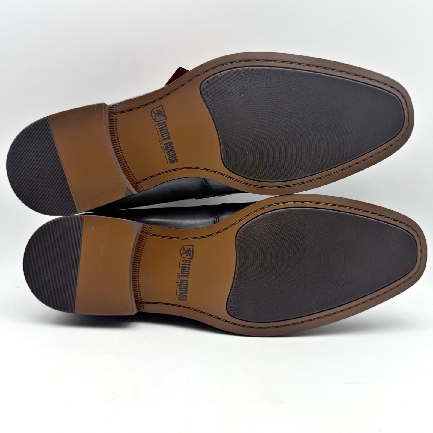 Stacy Adams Mens Kaylor Penny Slip-On Loafer US 11 M EU 44 Gray Leather NIB