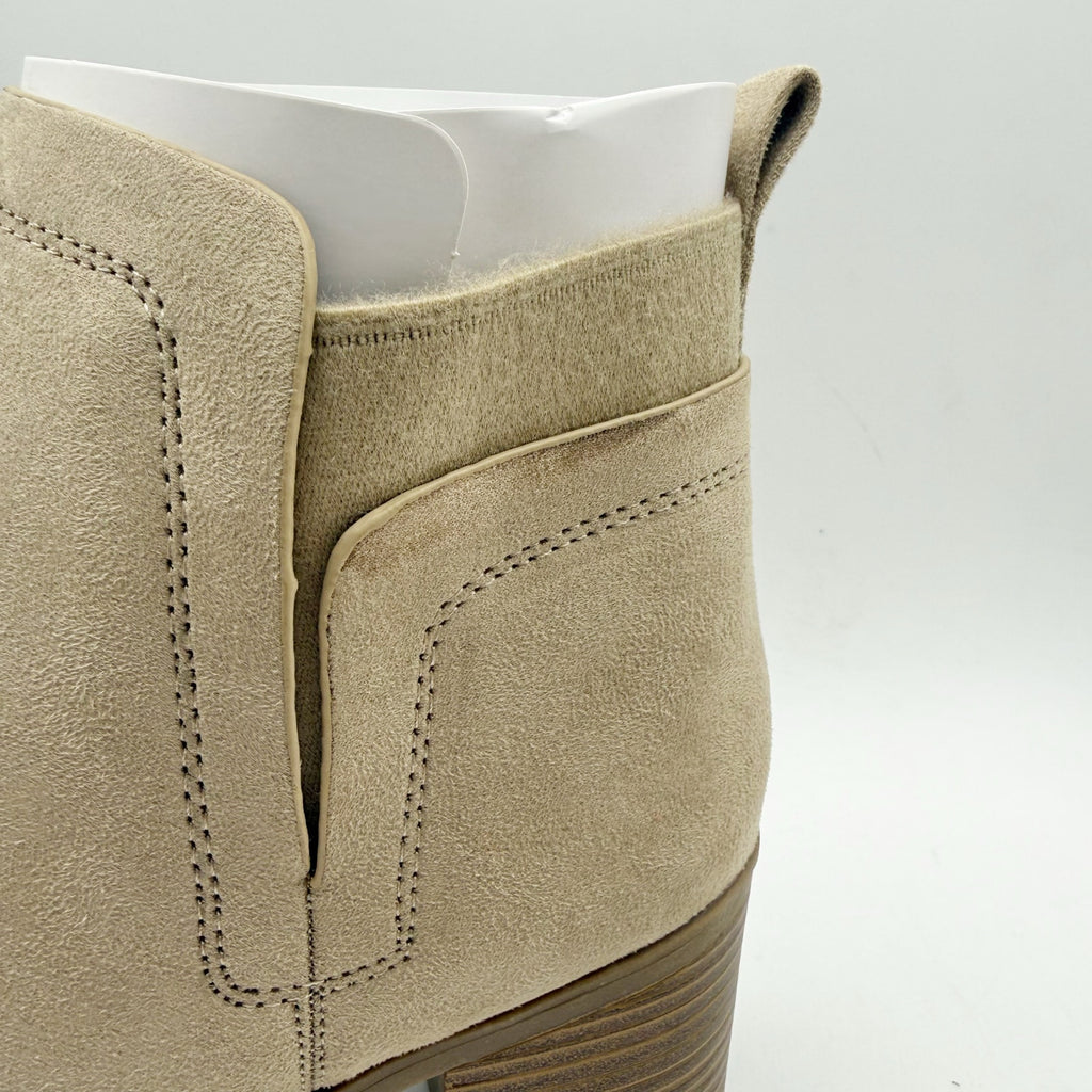 LifeStride Womens Maggie Ankle Booties Size 10 M EU 41 Light Brown NIB