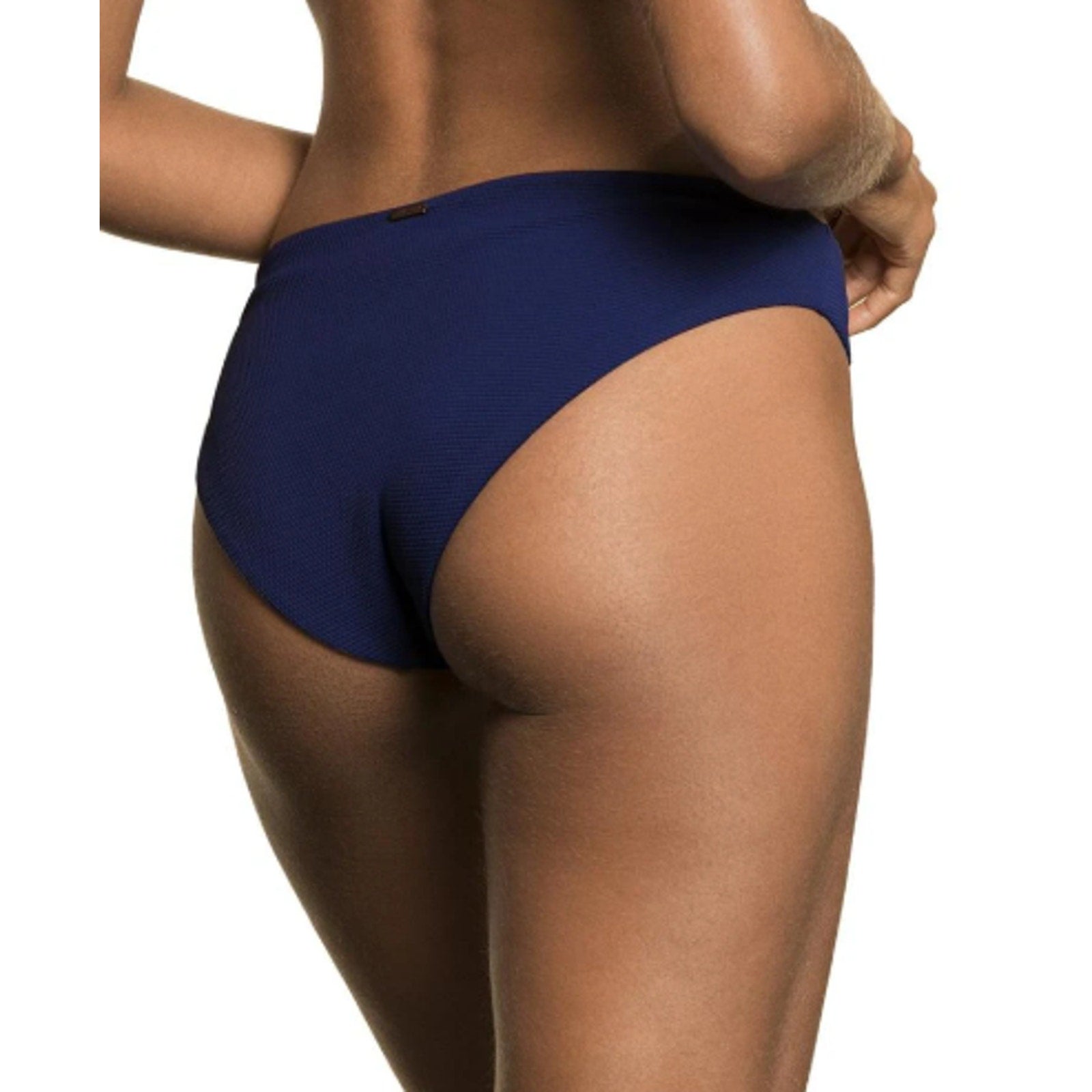 MAAJI Women's Sublimity Reversible Bikini Bottom Large Indigo Blue Printed NWT