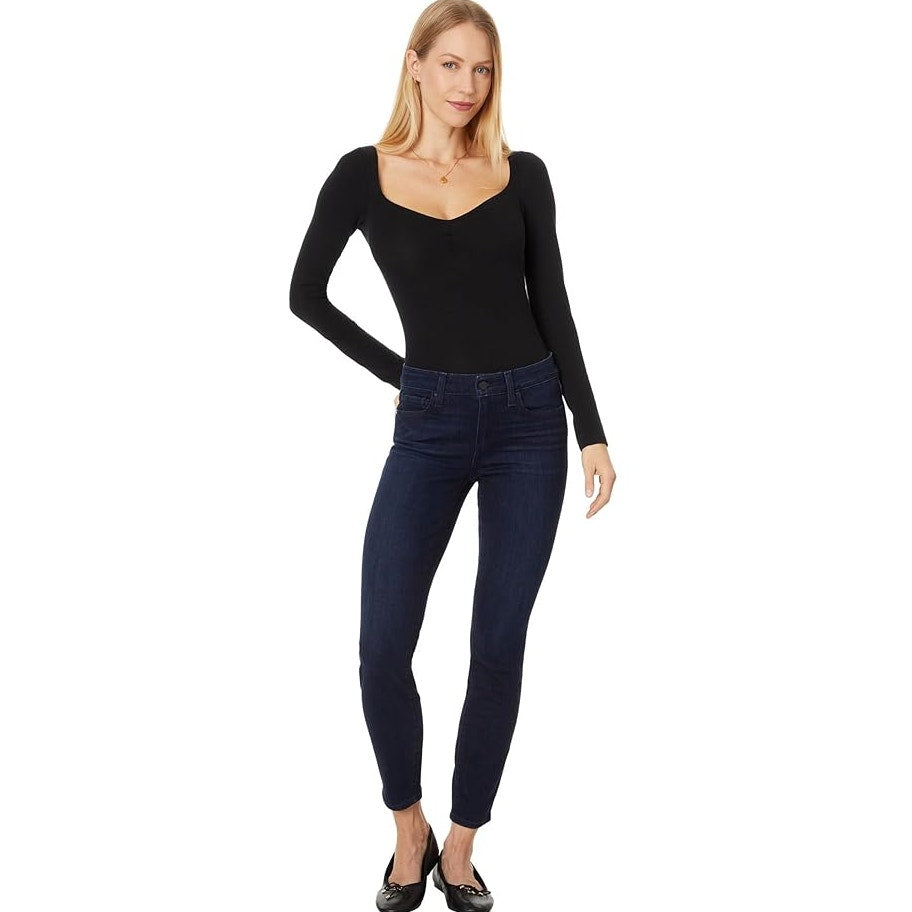 PAIGE Women's Verdugo Ankle Skinny Jeans Size 27 US 4 Snapdragon Blue NWT