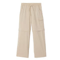 COLUMBIA Kids Silver Ridge Utility Convertible Pants Shorts Small Tan Cream NWT