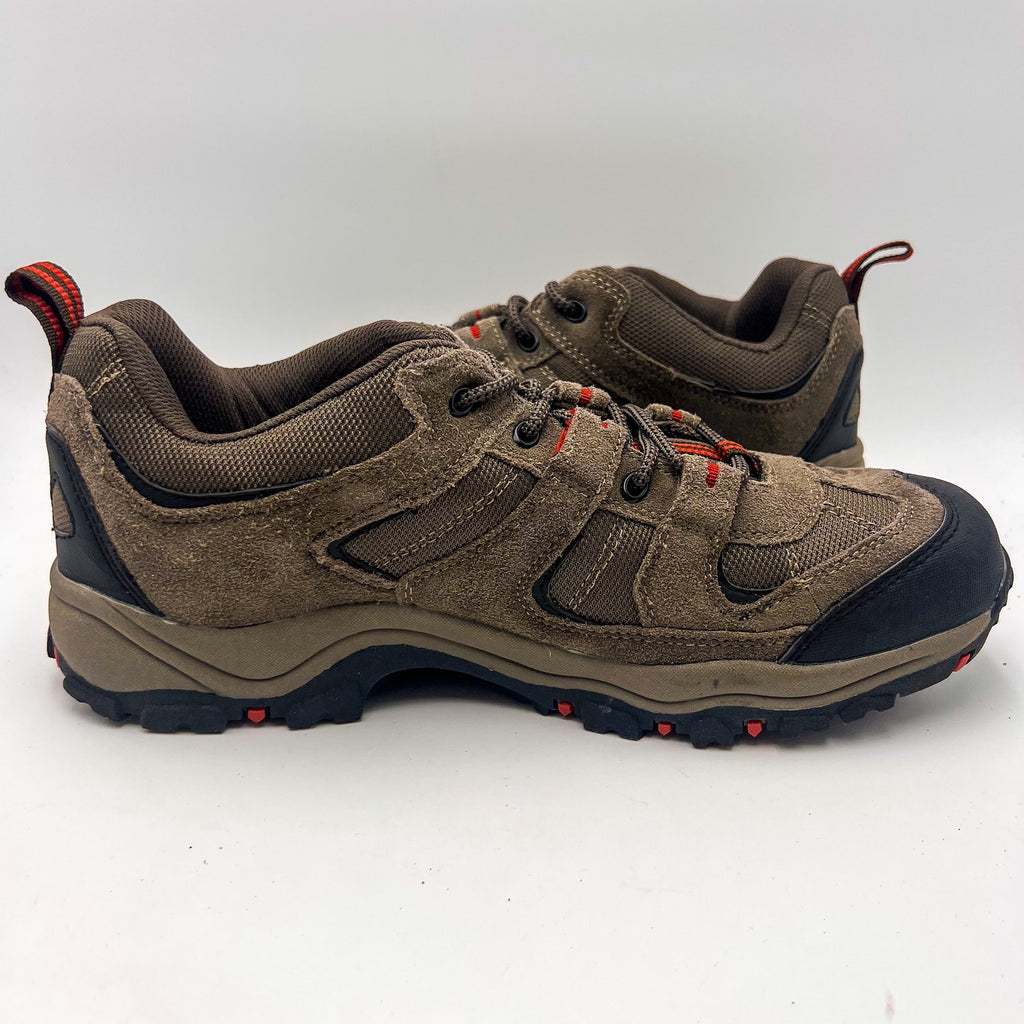 NEVADOS Mens Boomerang ll Low Hiking Sneakers Size 13 EU 47.5 Tan Leather NWOB