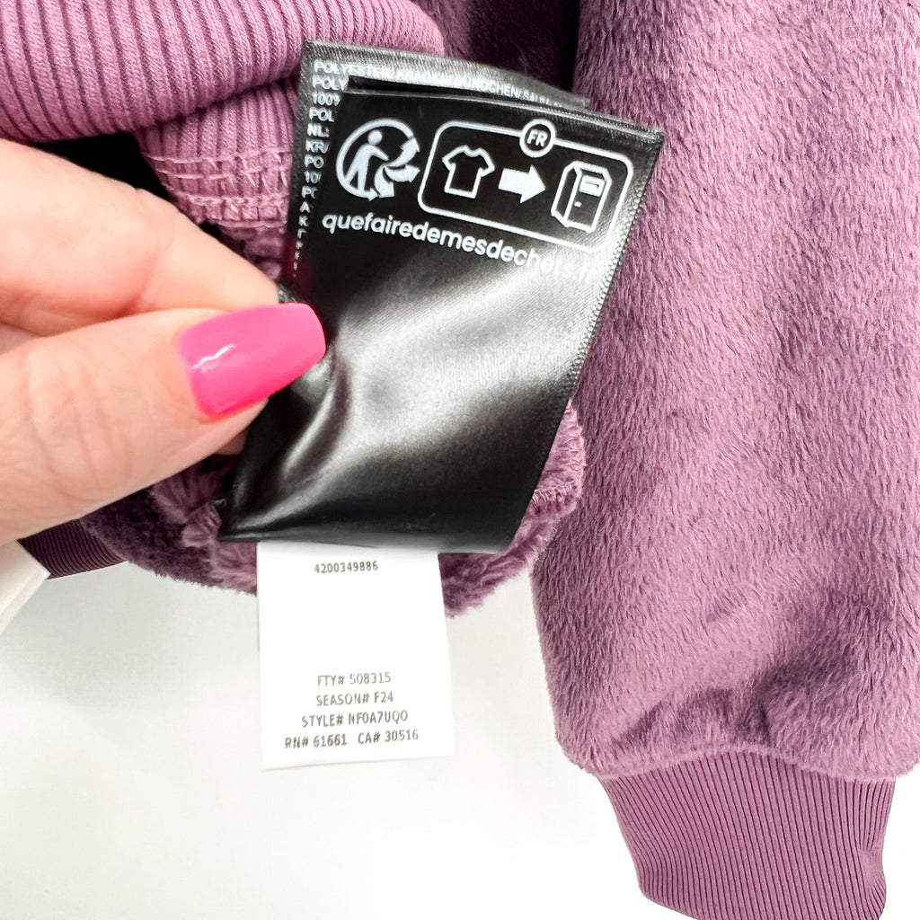 THE NORTH FACE Women's Osito Lux Fleece Jacket Medium Purple NWT