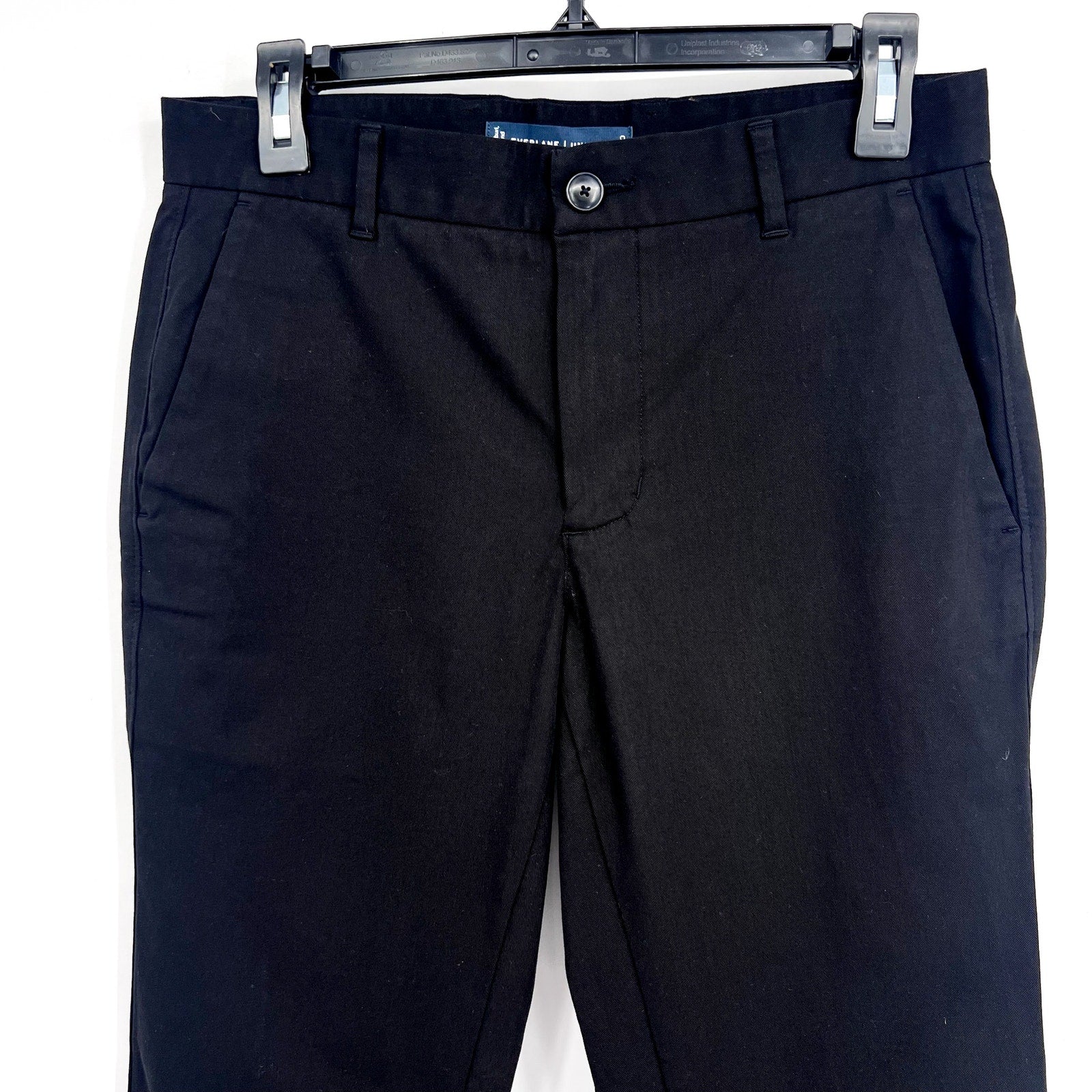 EVERLANE Men's Uniform Performance Chino Pants 29X30 Black Slim Fit NWT