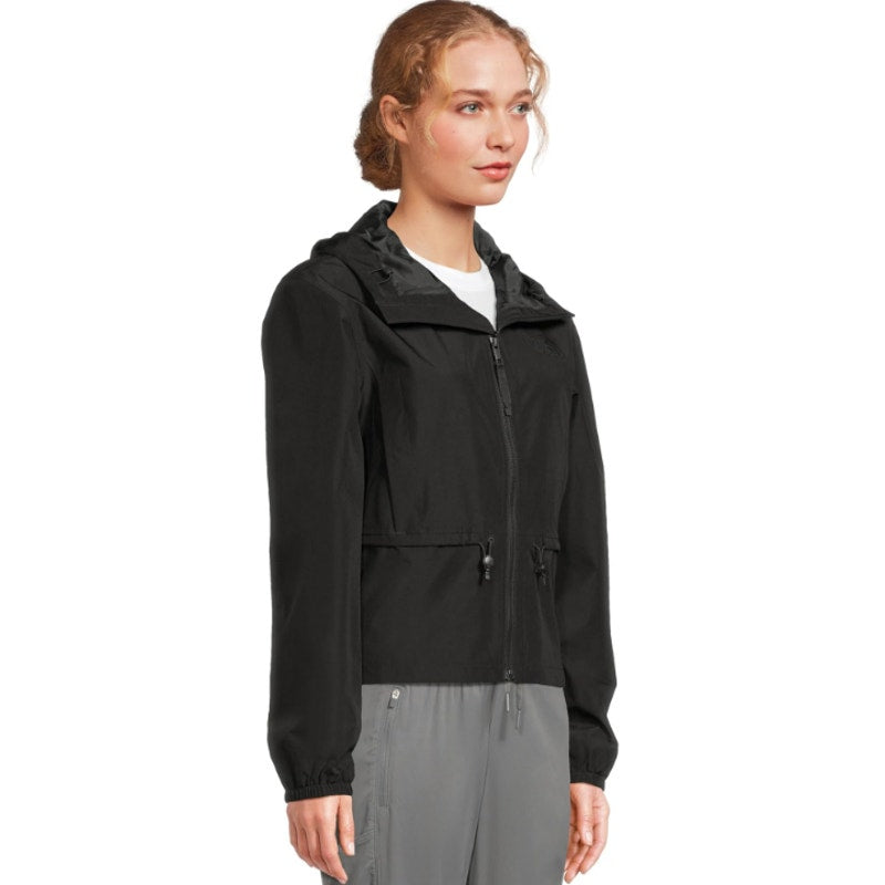 THE NORTH FACE Women's Daybreak Crop Rain Jacket Small TNF Black Hooded NWT