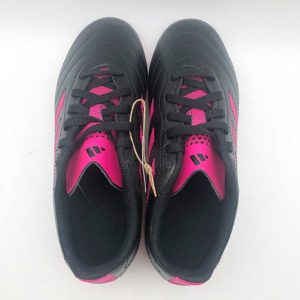Adidas Big Kids Goletto VIII Firm Ground Soccer Cleats Size 1 Black Pink NIB