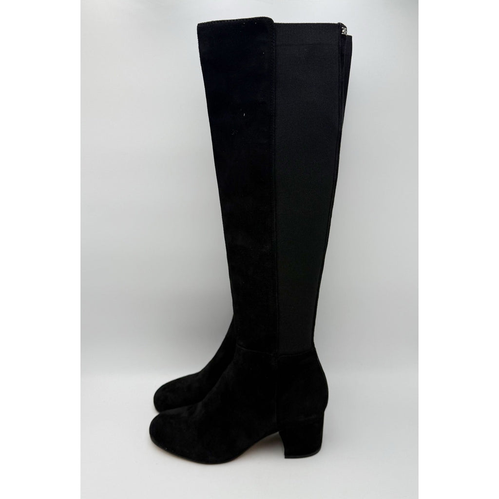 Sam Edelman Womens Valda Knee High Boots Size 6.5 M Black Suede NWOB