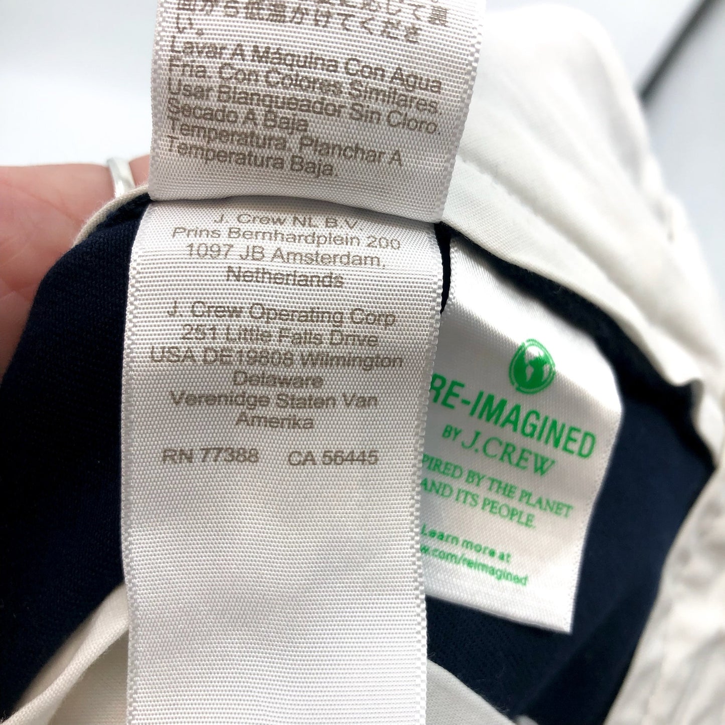 J.CREW Mens Flex Chino Short Size 33 Navy Blue Twill 7" Inseam LO923 NWT