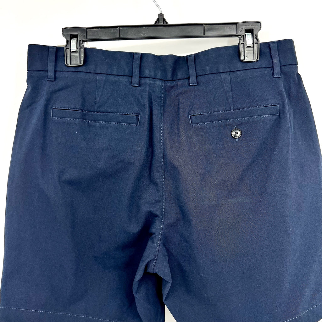 EVERLANE Men's 7" Athletic Fit Performance Chino Shorts Size 31 Navy Blue NWT