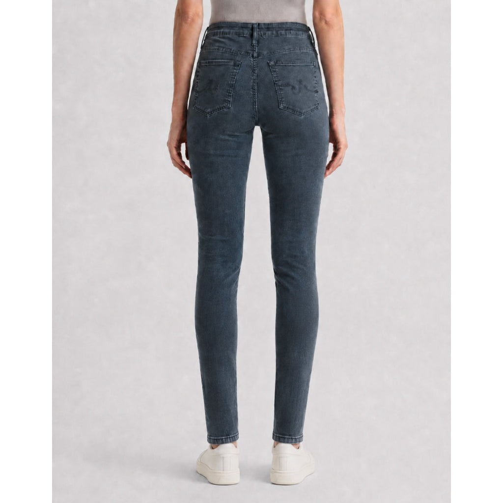 AG ADRIANO GOLDSCHMIED Prima Ankle Cigarette Jeans Size 33 US 16 BLUE GREY NWT