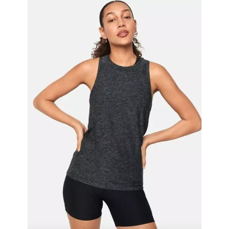 OUTDOOR VOICES Women's All Day Tank Top 3XL Charcoal Gray CloudKnit NWT