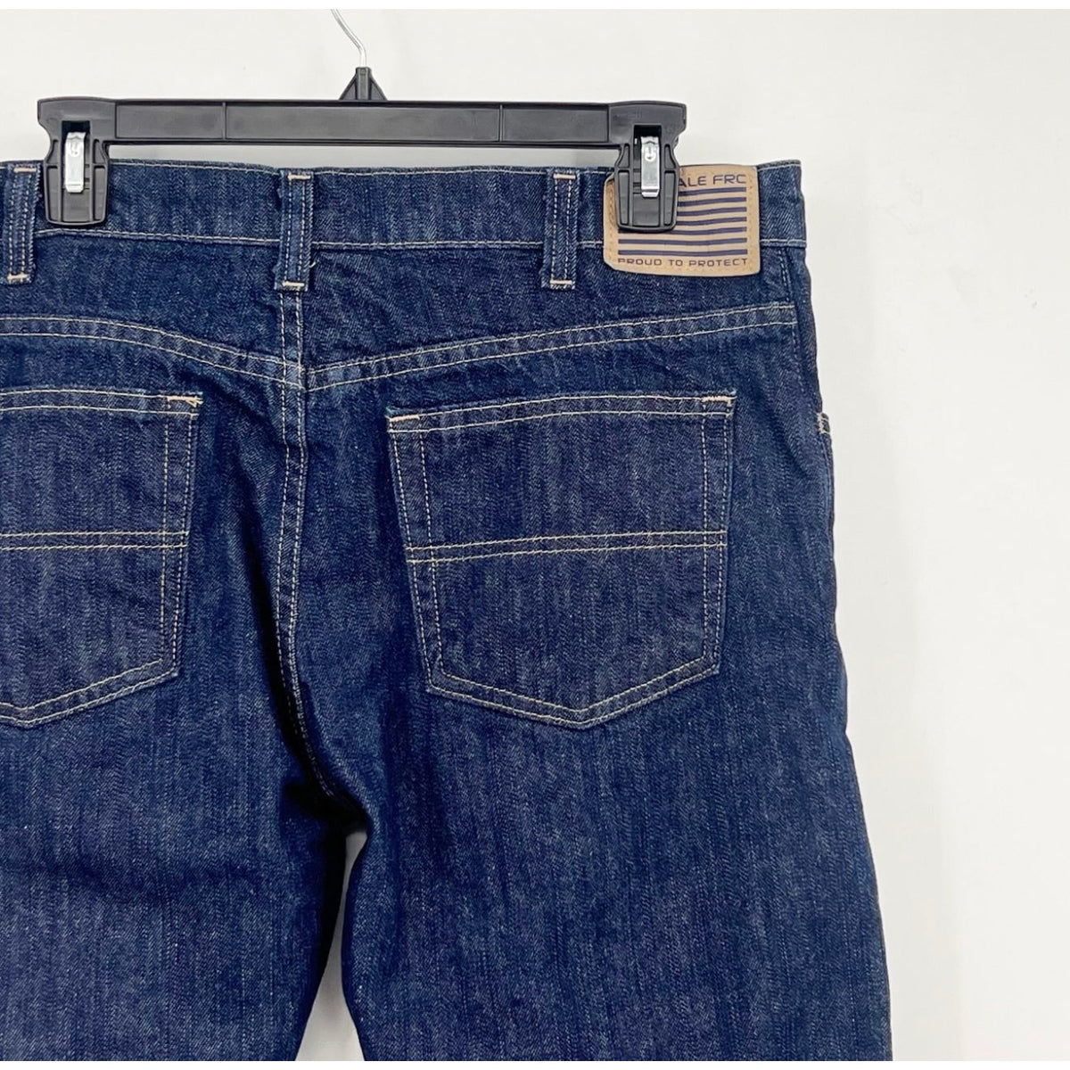 Tyndale Men's Versa Regular Fit Flex FR Jeans 34x30 Dark Blue NWOT