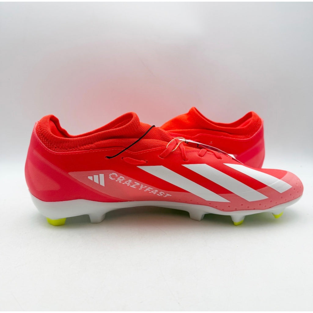 Adidas Mens X Crazyfast League FG Soccer Cleats Size 12 Solar Red IE2377 NWOB