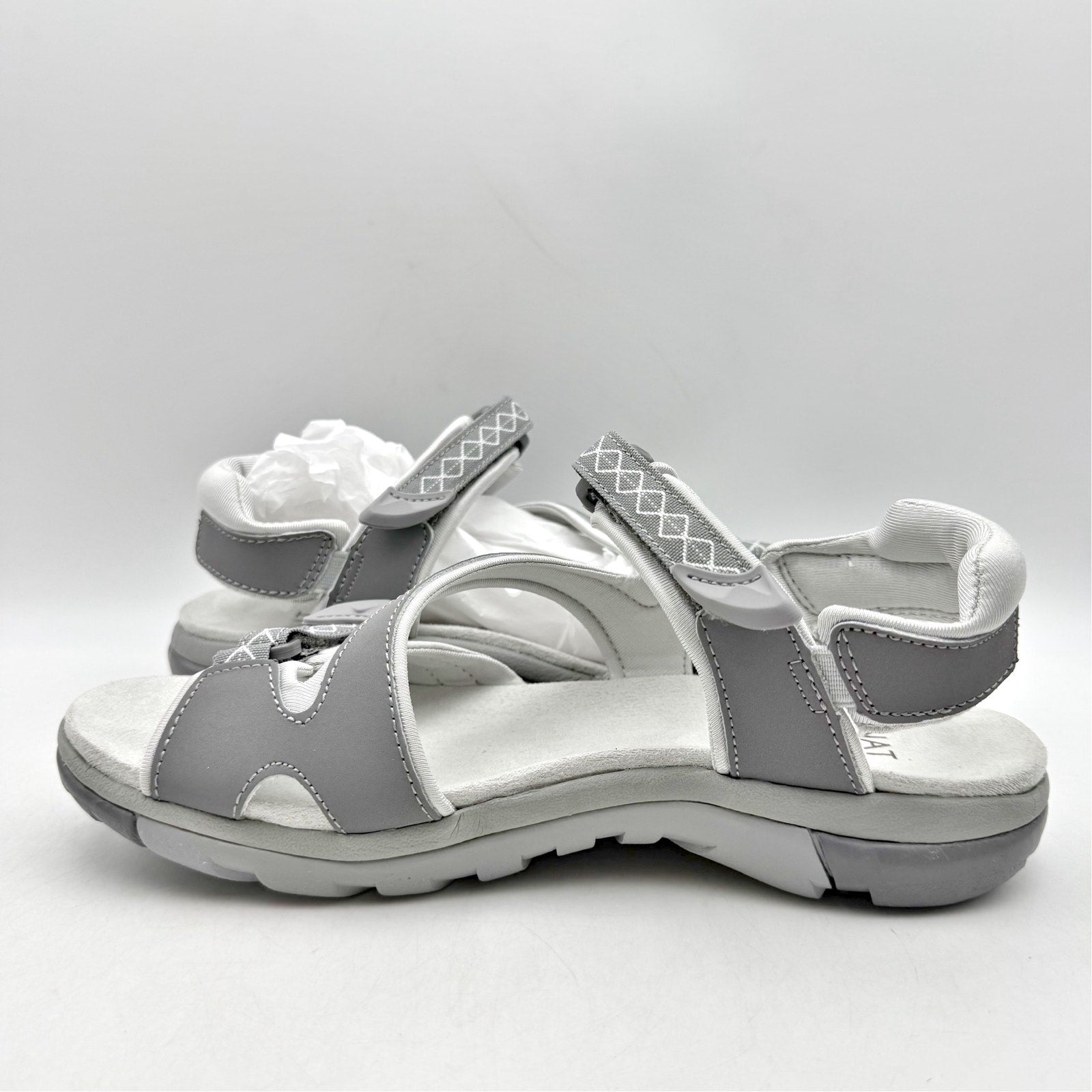 Natuarlizer Womens Angeles III Sports Sandals US 9 M EU 39 Grey Leather NIB