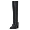 Vince Camuto Womens Gibi Knee High Boots US 7 M Narrow Calf Black Leather NIB