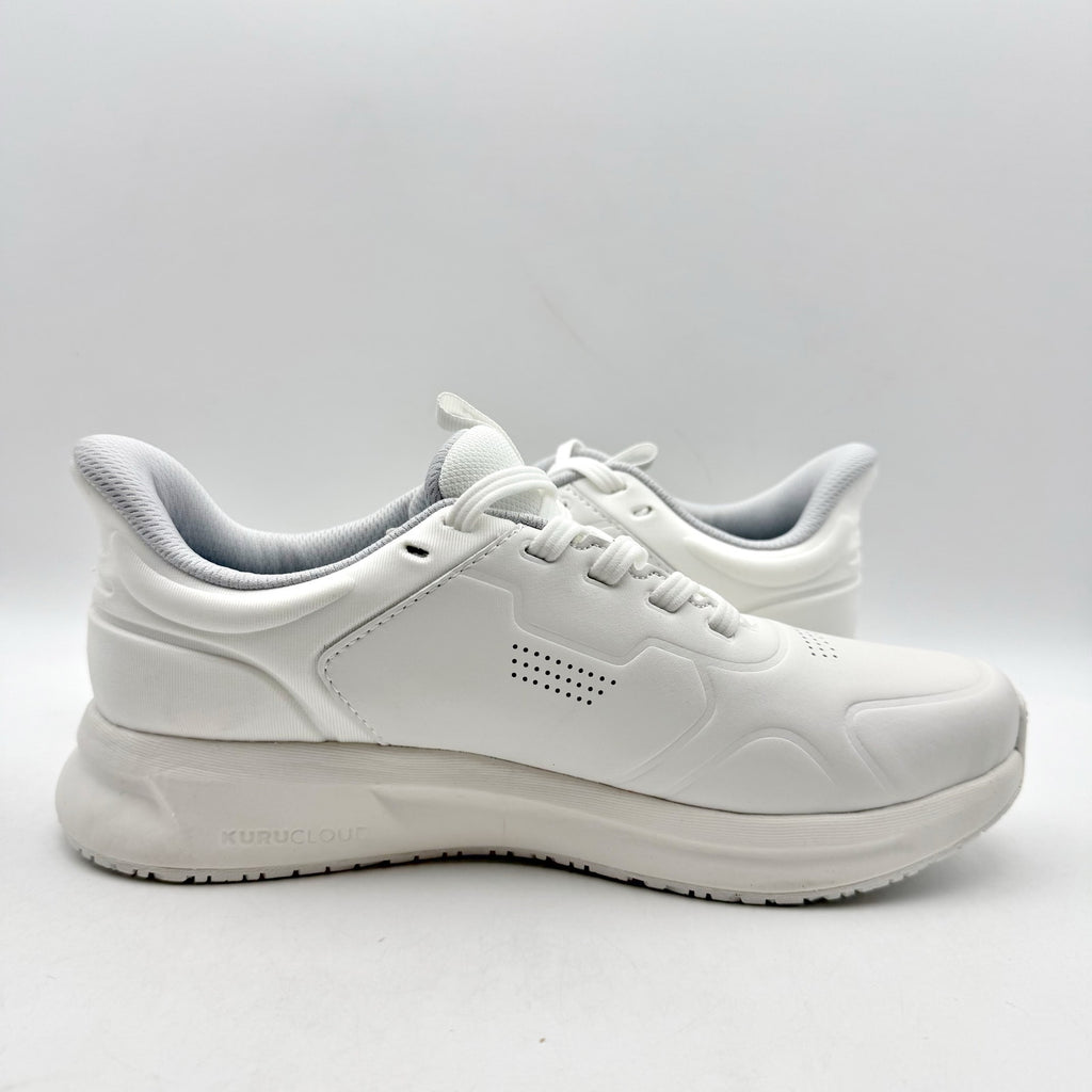 KURU Womens Shift Sneakers Size 7.5 EU 38 Bright White Anti Slip Athletic NIB