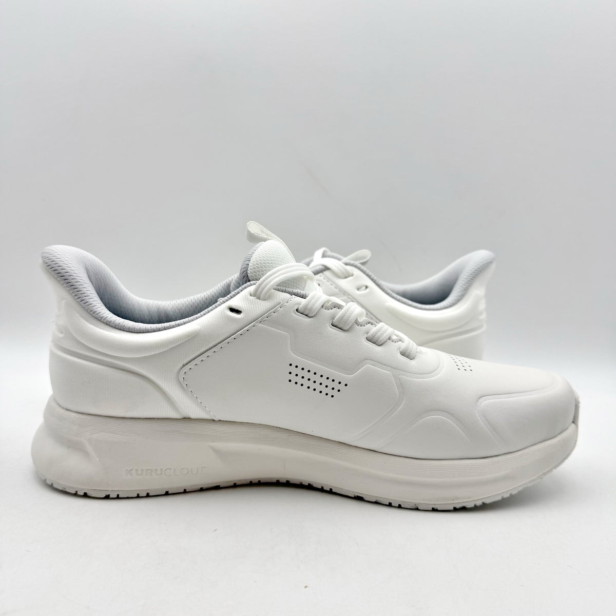 KURU Womens Shift Sneakers Size 7.5 EU 38 Bright White Anti Slip Athletic NIB