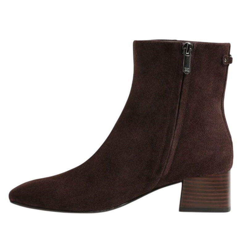 Sam Edelman Womens Paige Ankle Boots US 9 M Brown Suede NWOB