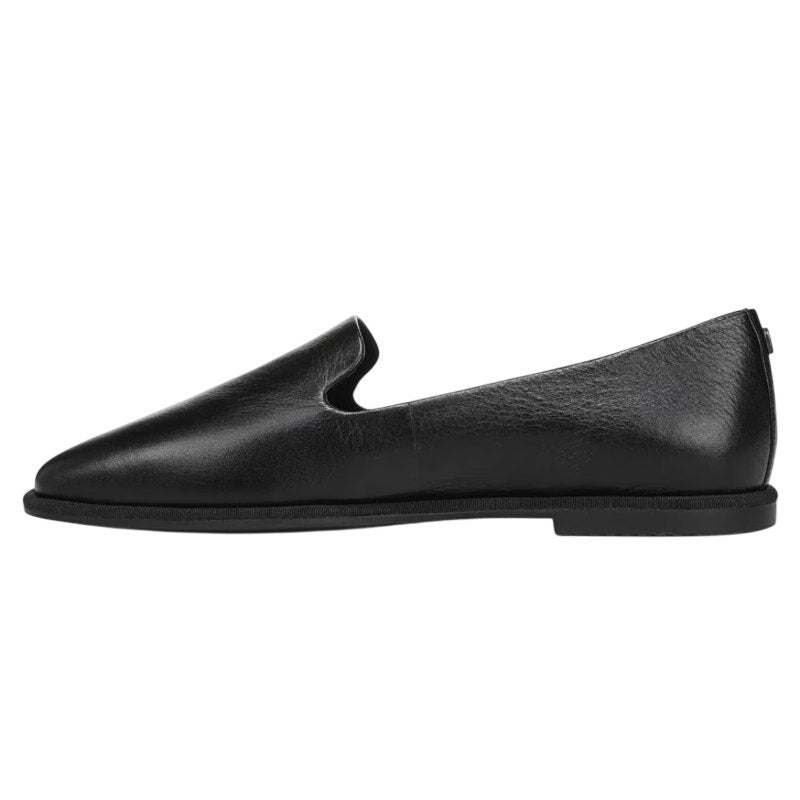 Vionic Womens Willa 2.0 Loafers US 8 Wide EU 38.5 Black Leather NWOB