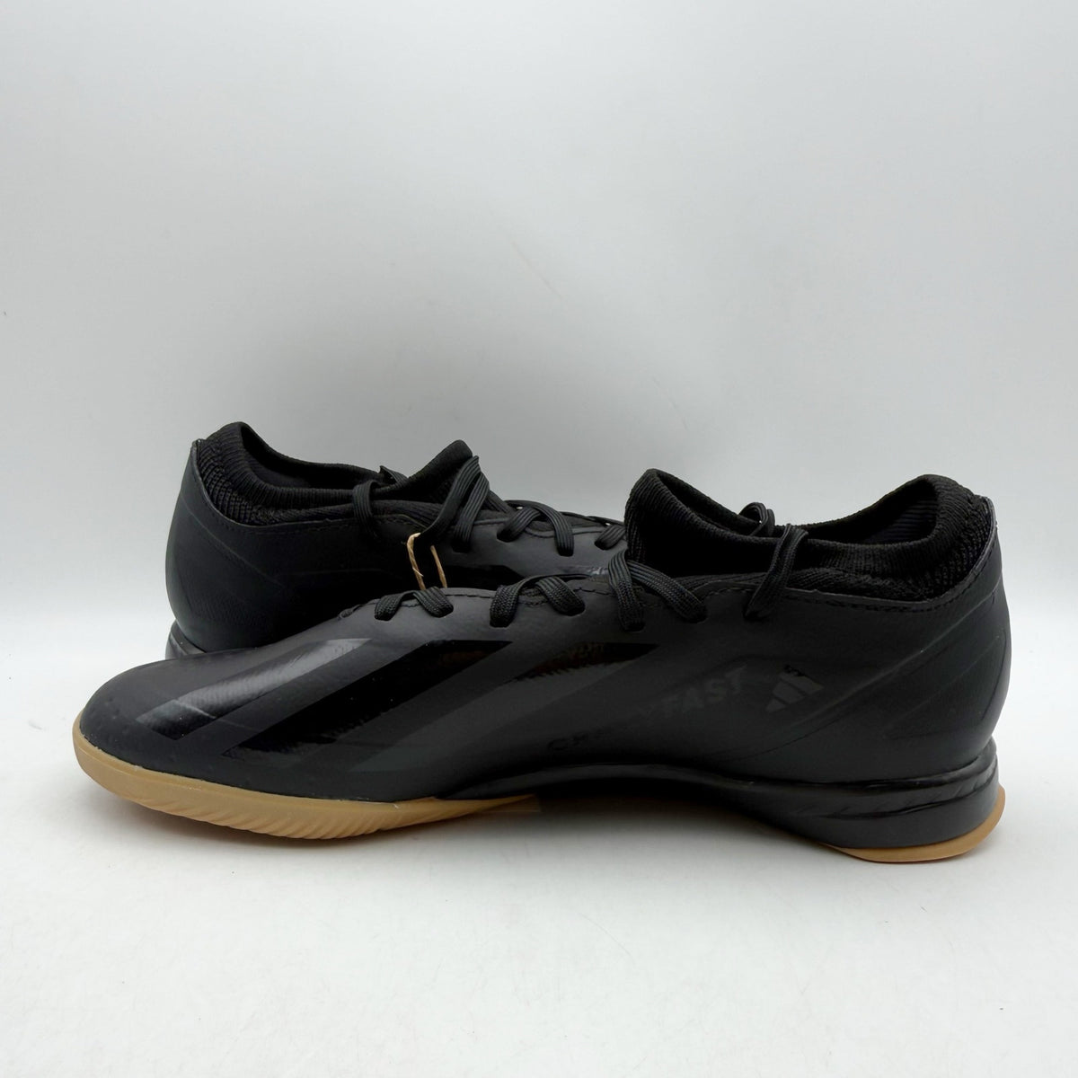 Adidas X CRAZYFAST.3 Indoor Soccer Shoes Mens 7.5 Womens 8.5 Black NWOB