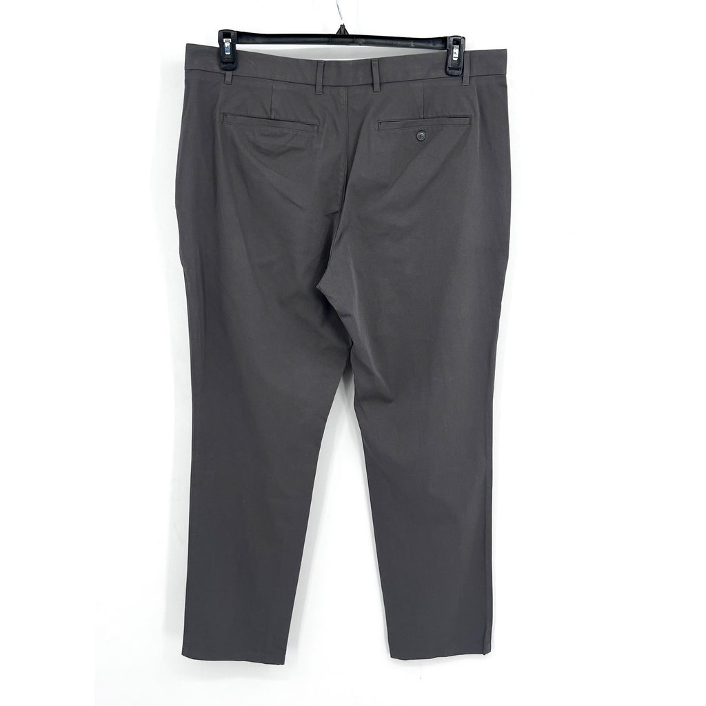 EVERLANE Uniform Mens Performance Chino Pants 40x34 Slate Grey Athletic Fit NWT