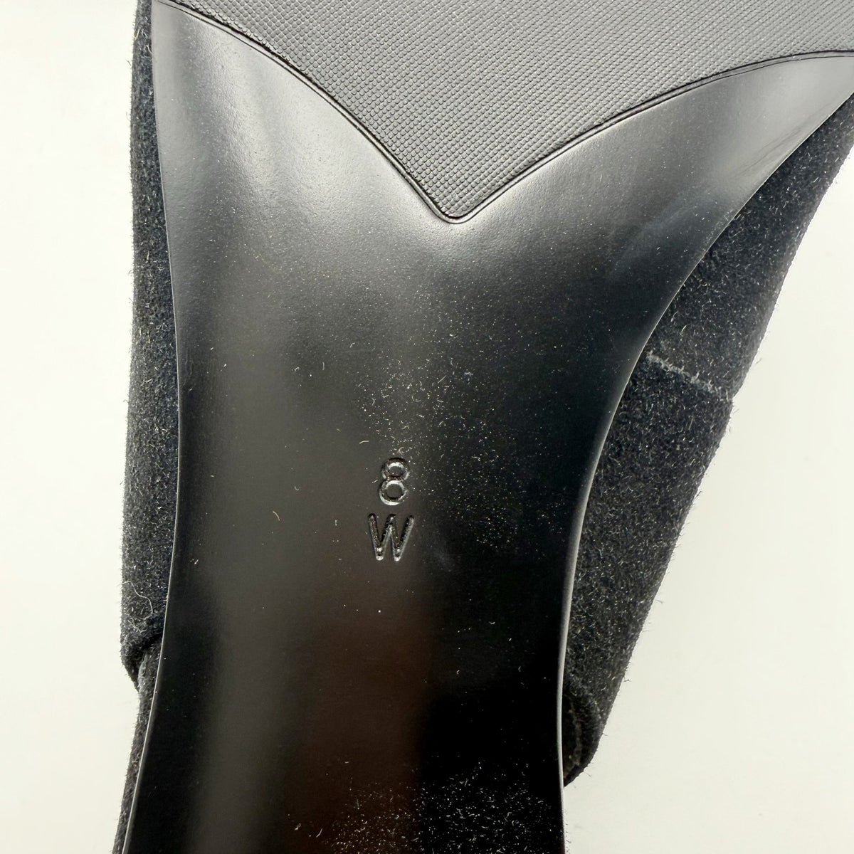 Vaneli Womens Darsy Slingback Heels Size 8 Wide Black Suede NIB
