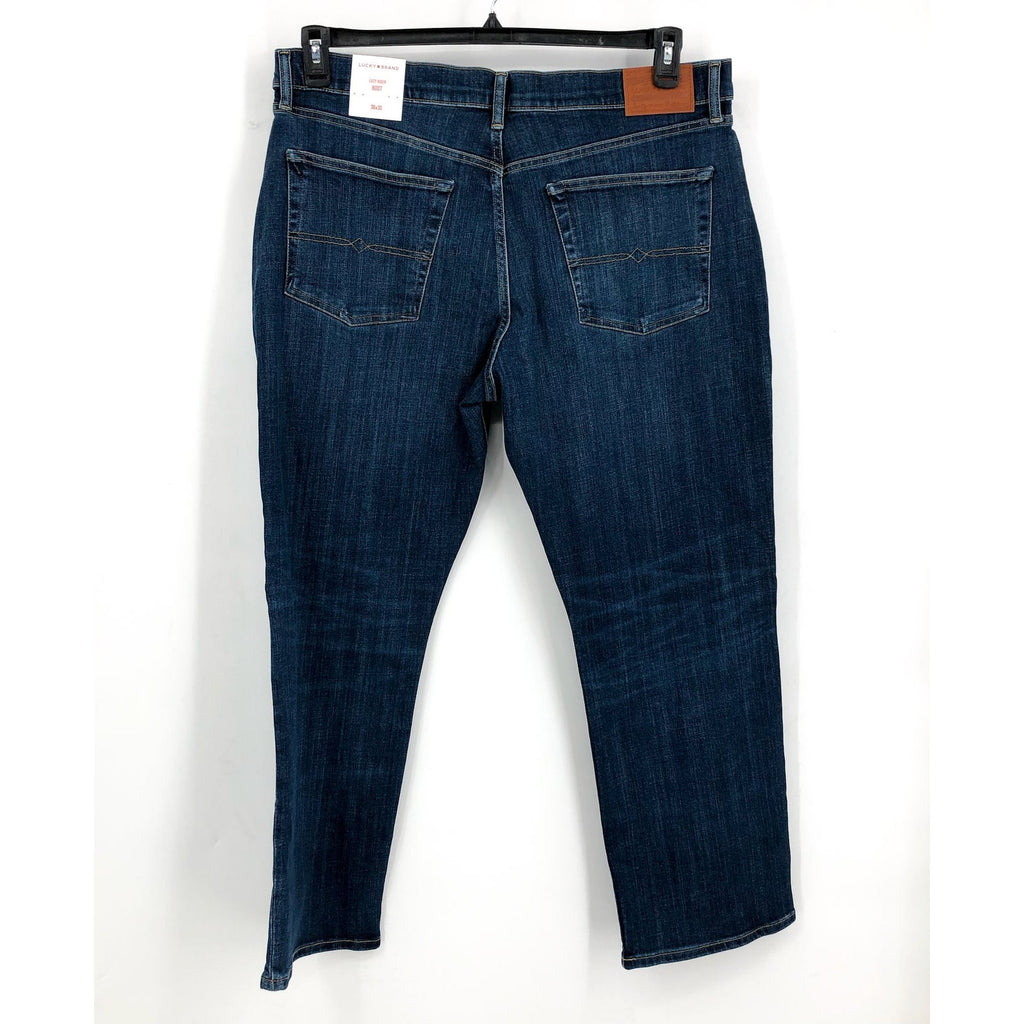 LUCKY BRAND Men's Easy Rider Bootcut Jeans 38x30 Blue Dawson Coolmax Stretch NWT