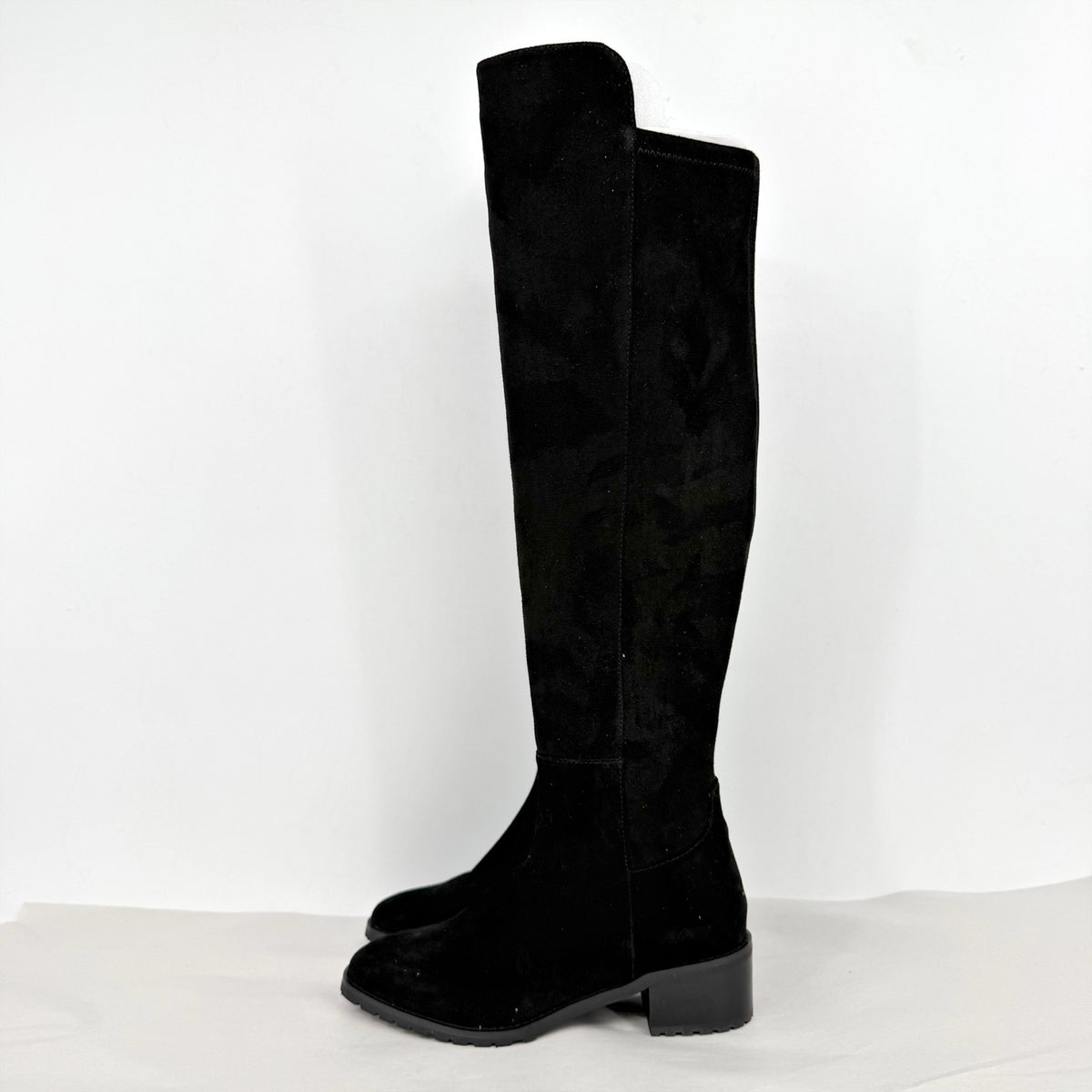 Blondo Womens Sierra Knee High Boots Size 6 M Black Suede Waterproof  NWOB