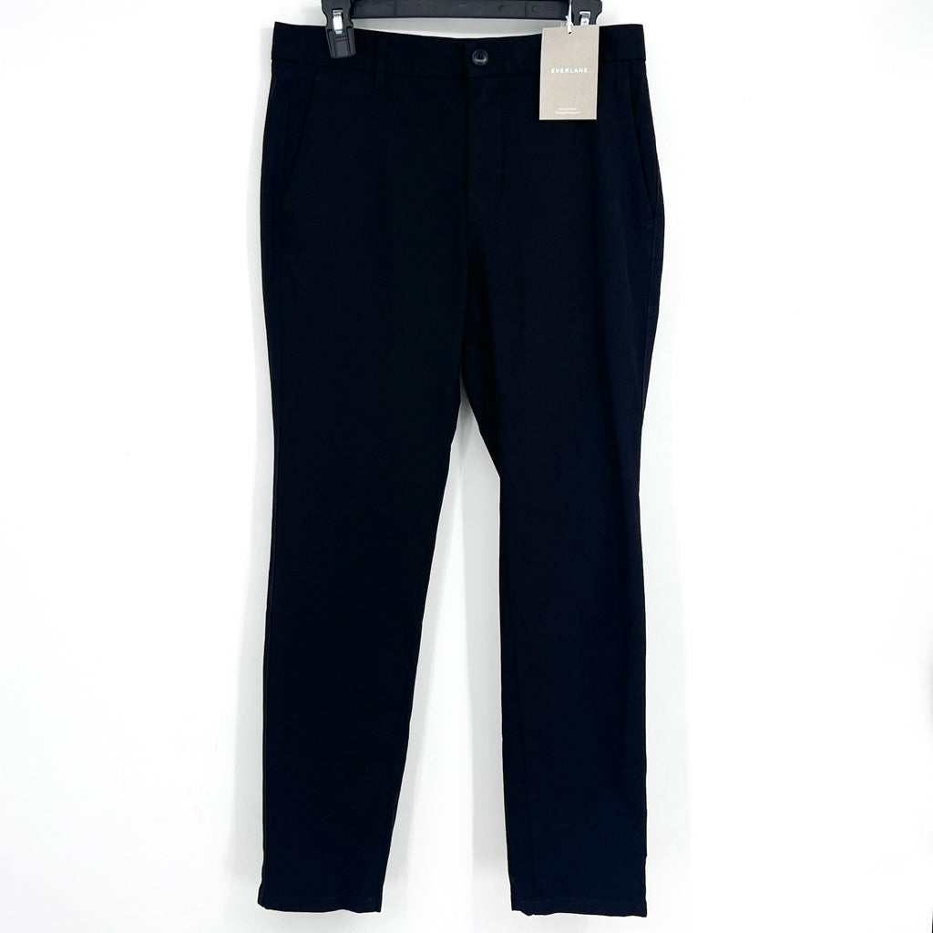 EVERLANE Men's Uniform Performance Chino Pants 31x30 Black Slim Fit NWT