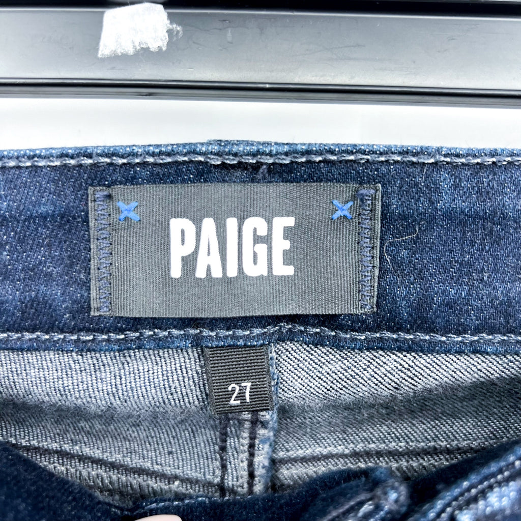 PAIGE Women's Verdugo Ankle Skinny Jeans Size 27 US 4 Snapdragon Blue NWT