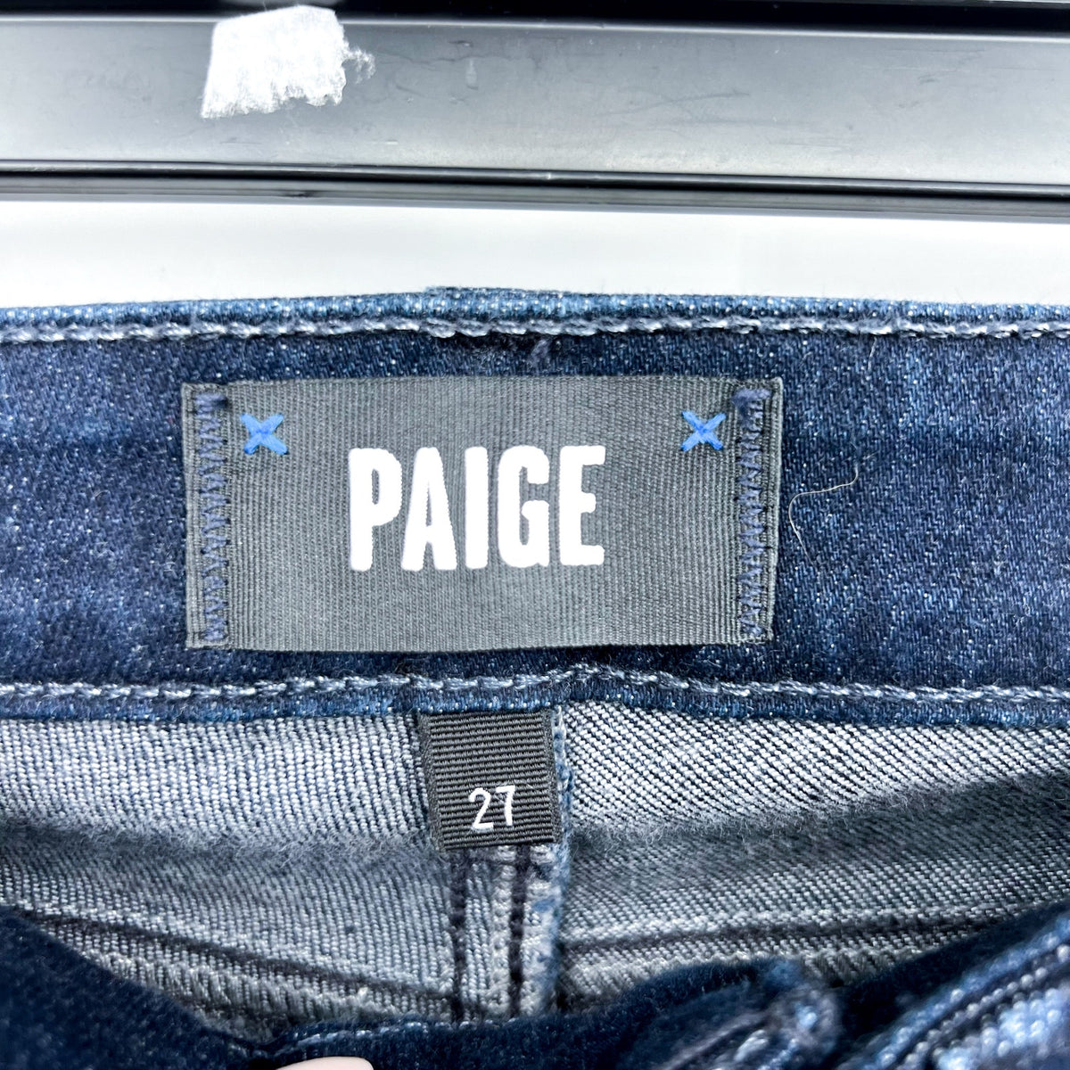 PAIGE Women's Verdugo Ankle Skinny Jeans Size 27 US 4 Snapdragon Blue NWT