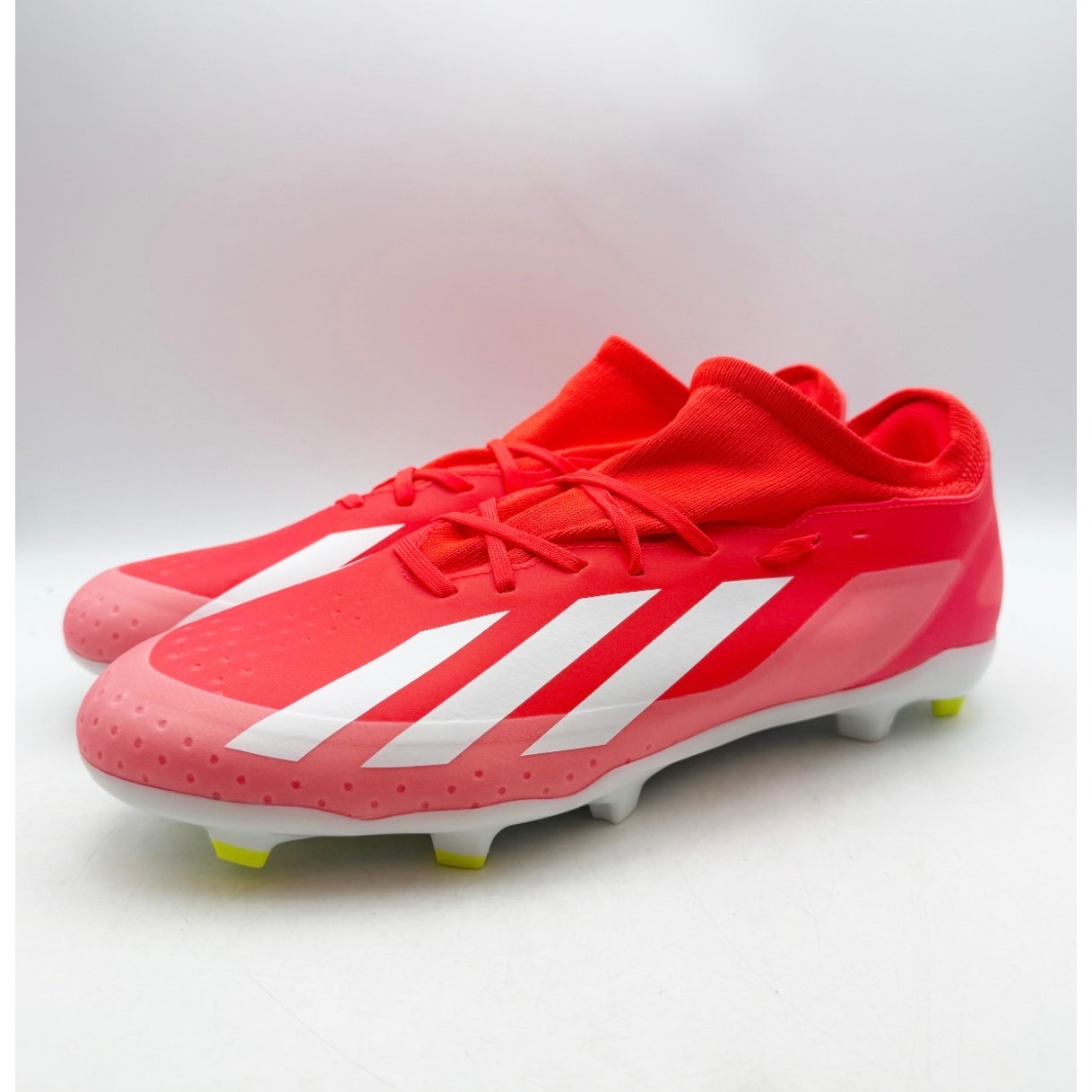 Adidas Mens X Crazyfast League FG Soccer Cleats Size 12 Solar Red IE2377 NWOB