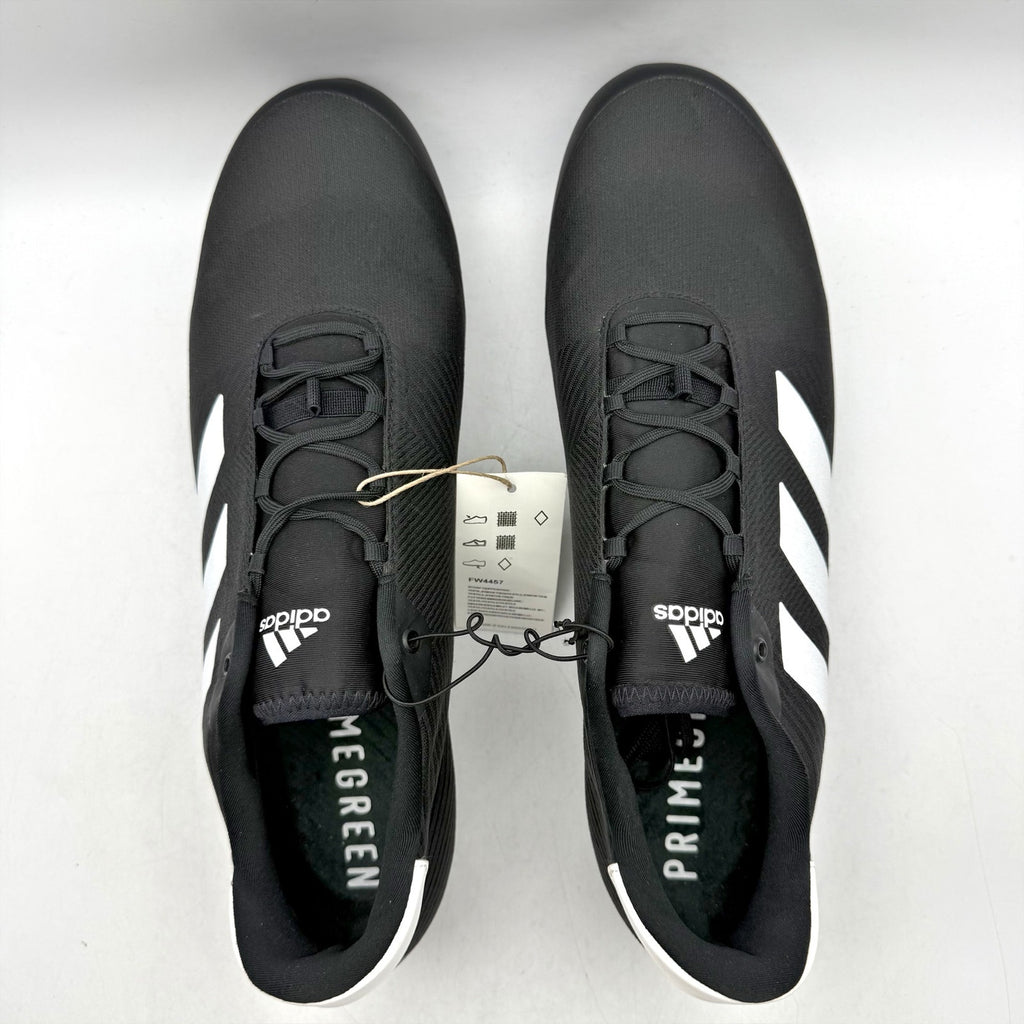 Adidas Mens The Road Cycling Shoes US 13 Black White Athletic NWT