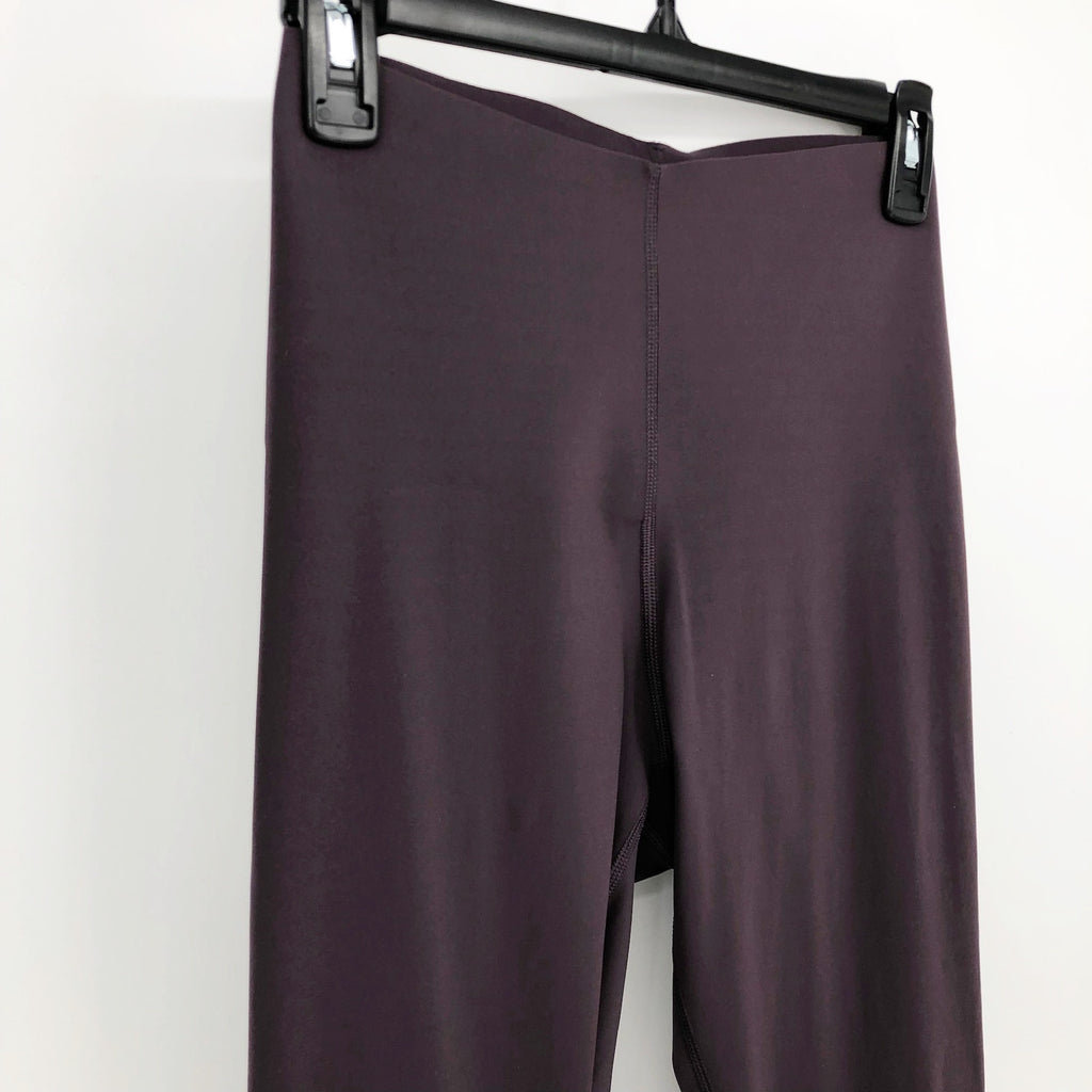 Everlane Womens The Perform Sculpt Legging Small Purple High Waist Eggplant NWT