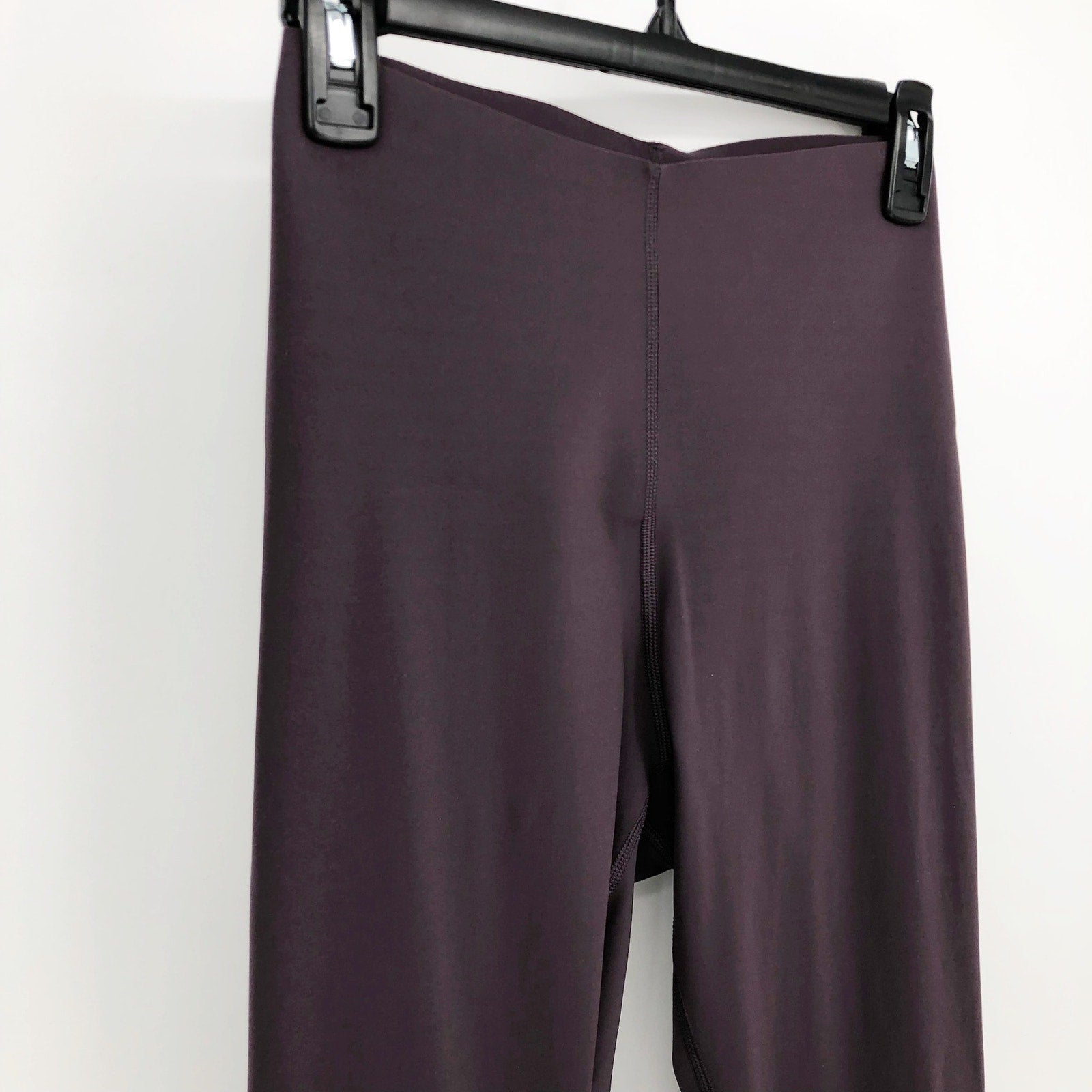 Everlane Womens The Perform Sculpt Legging Small Purple High Waist Eggplant NWT