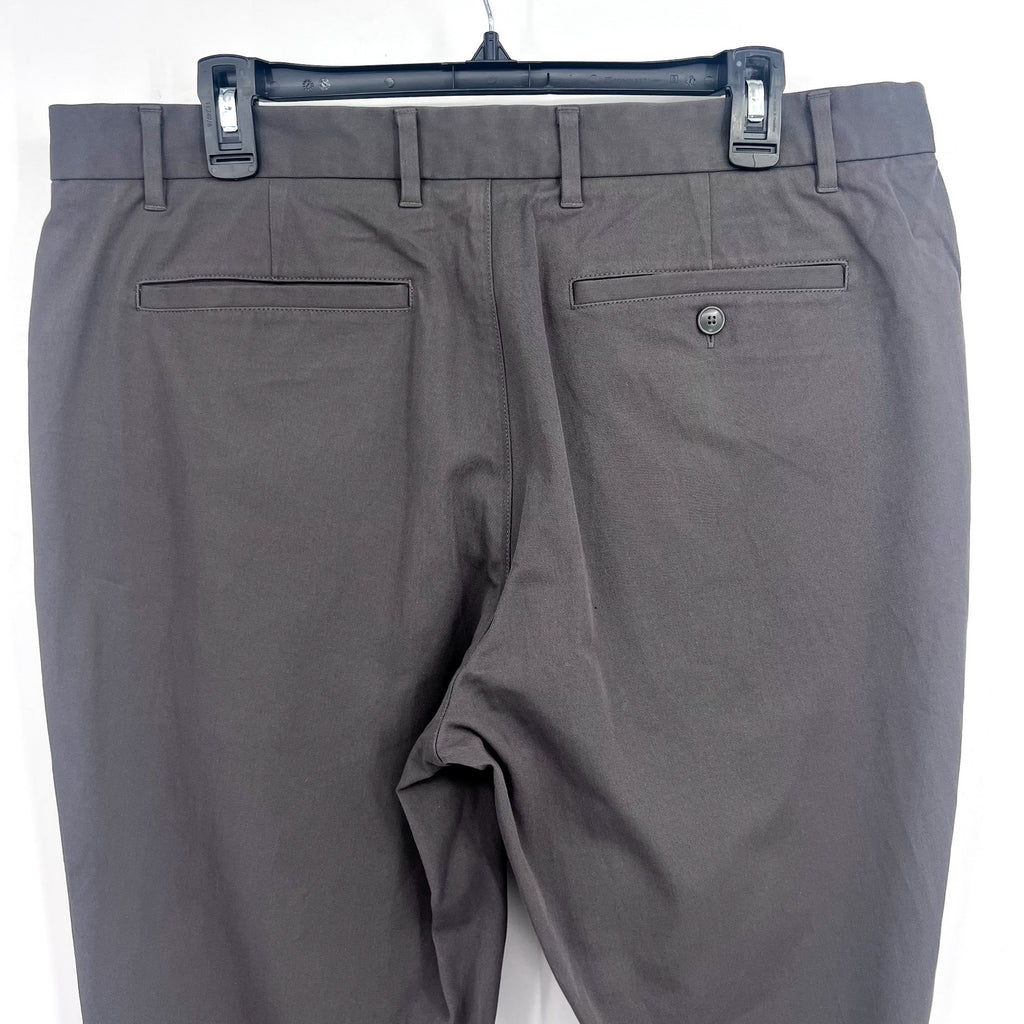 EVERLANE UNIFORM Men's The Performance Chino 36x34 Slate Grey Stretch Pants NWT