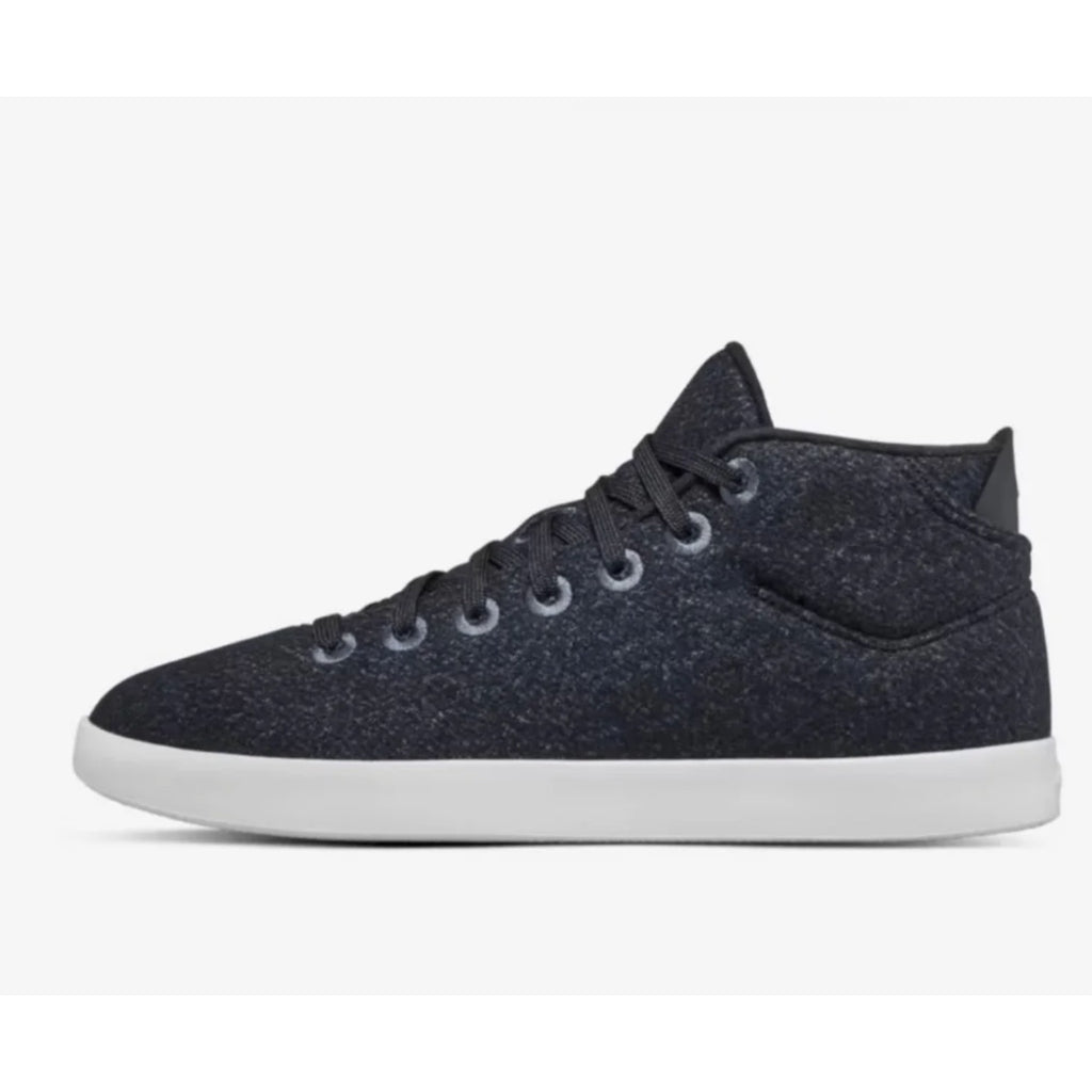 AllBirds Womens Wool Piper Mid Sneakers US 6 EU 36 Black White NWOB