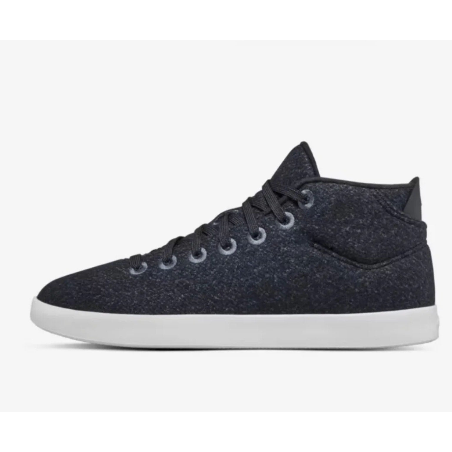 AllBirds Womens Wool Piper Mid Sneakers US 6 EU 36 Black White NWOB