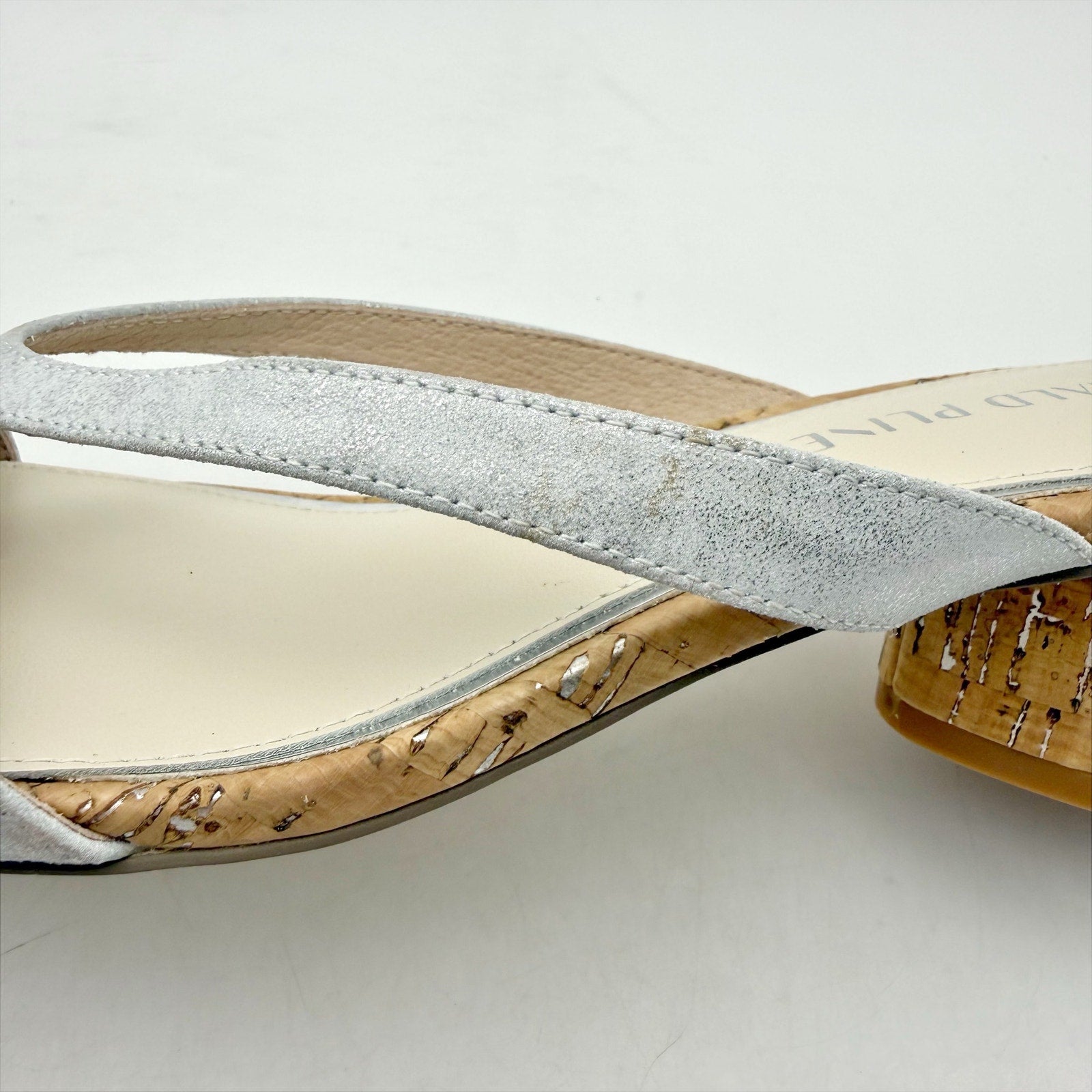 Donald Pliner Womens Mida Slide Sandals US 8.5 M Leather NWOB
