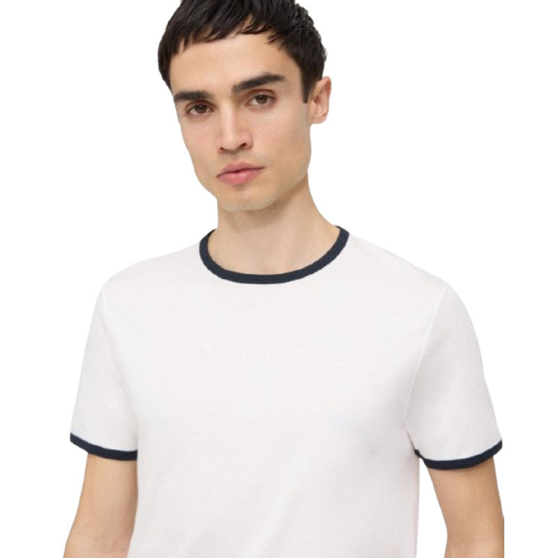 THEORY Men's Crewneck Cillian Tee Medium White Short Sleeve Cotton Jersey NWT