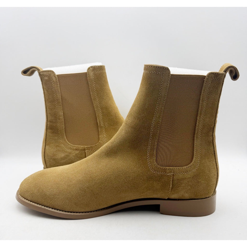 Saint Morta Men's Nomad Chelsea Boots Size 10 EU 44 Tan Camel Round Toe NIB