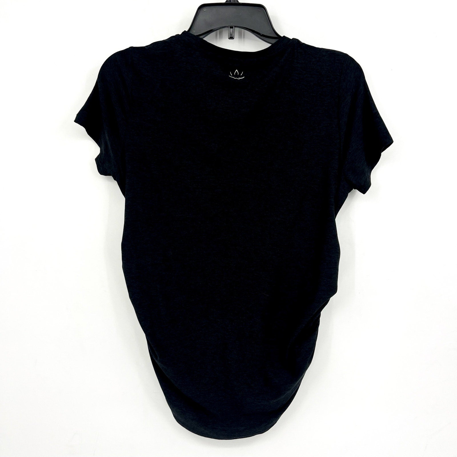 BEYOND YOGA Featherweight One & Only Maternity Tee Small Black NWOT