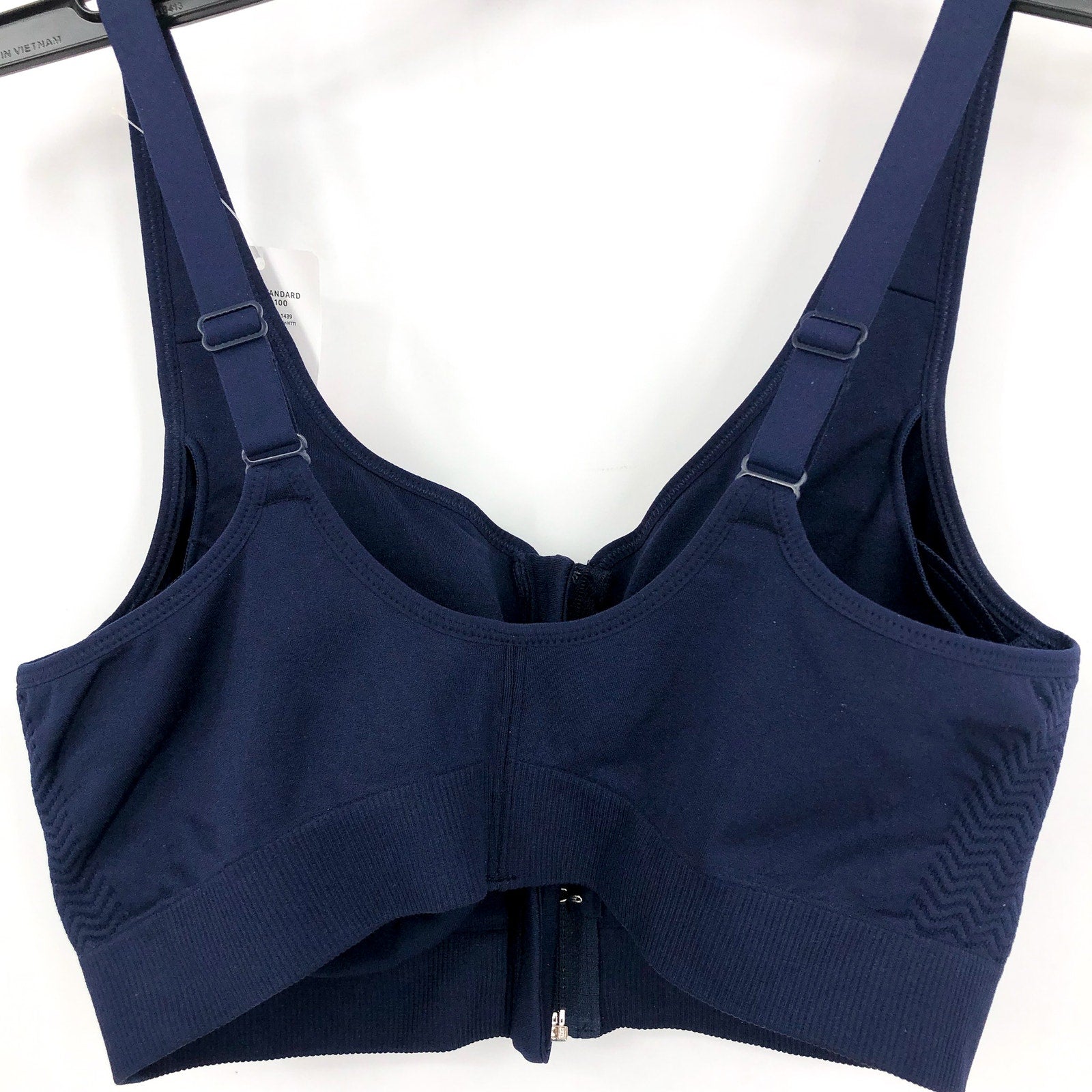 ANITA Women's Lynn Post Mastectomy Bra Large Maritime Blue Molded Cups NWT