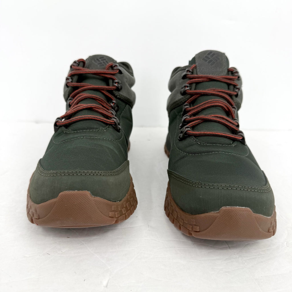 Columbia Mens Fairbanks Mid Hiking Boots US 8 EU 41 Dark Green Waterproof NIB