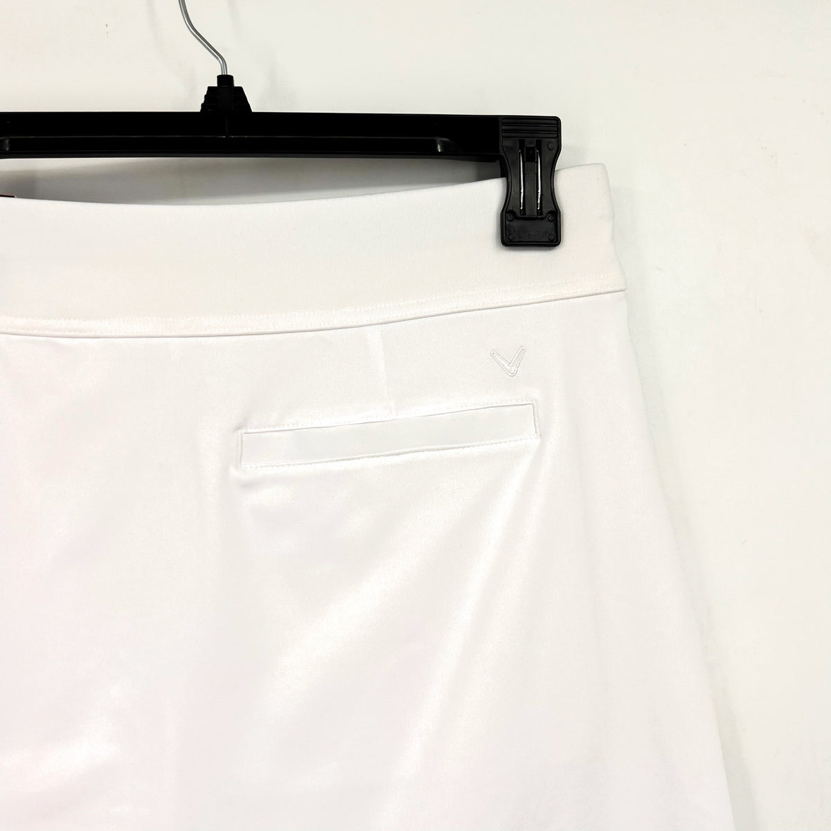 CALLAWAY Women's 17" Solid TrueSculpt Golf Skort Small Brilliant White NWT